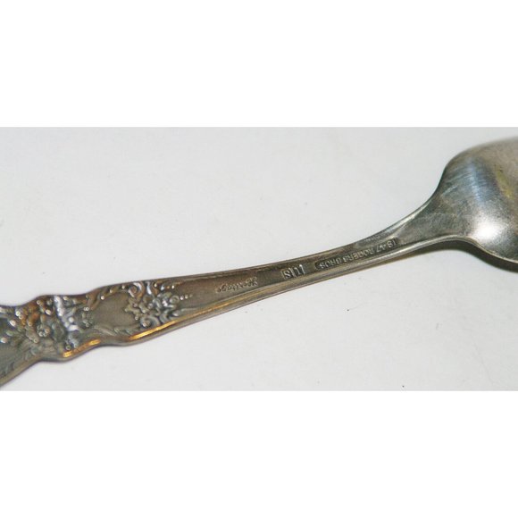 1847 Rogers Bros. Heritage Pattern Sugar Spoon vtg - Picture 4 of 6